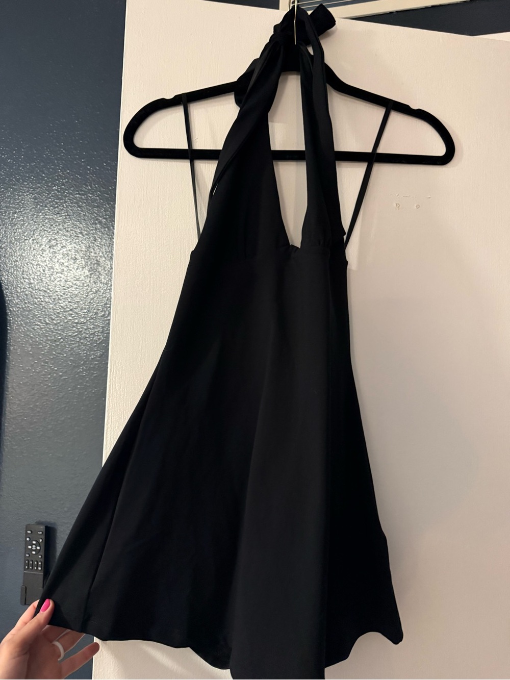Edikted Black Halter Romper